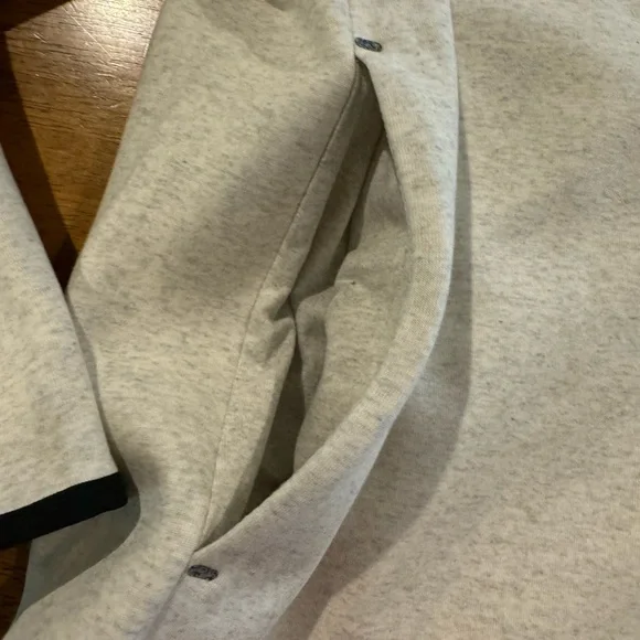 Nike Men's Full Zip Hoodie Tech Fleece Gray 2XL DD4688 100 Pockets New With Tags